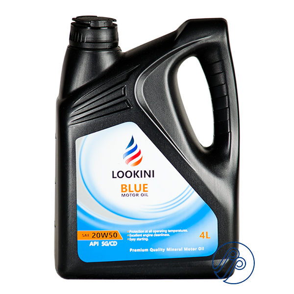 روغن موتور بلو LOOKINI API SG/CD SAE 20W50 حجم 3.5 لیتر