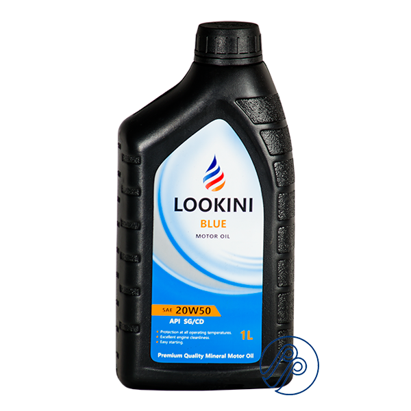روغن موتور بلو LOOKINI API SG/CD SAE 20W50 حجم 1 لیتر