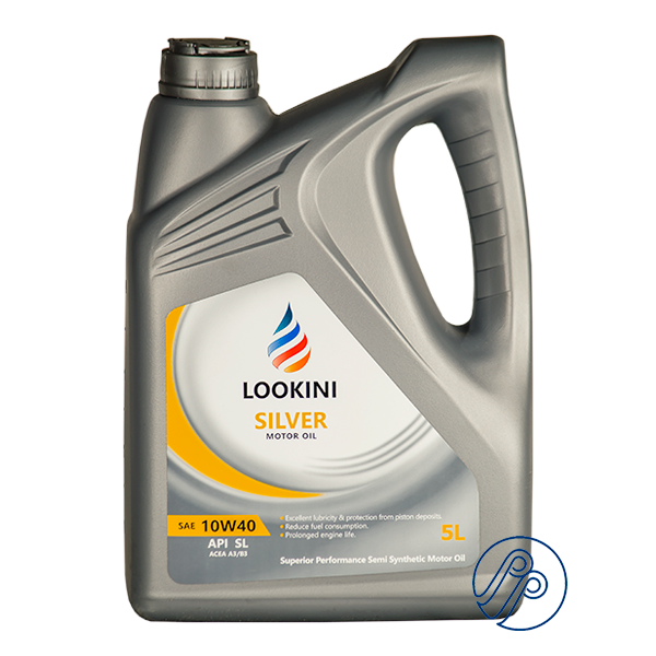 قیمت و خرید روغن موتور سیلور LOOKINI API SL/CF SAE 10W40 حجم 5 لیتر