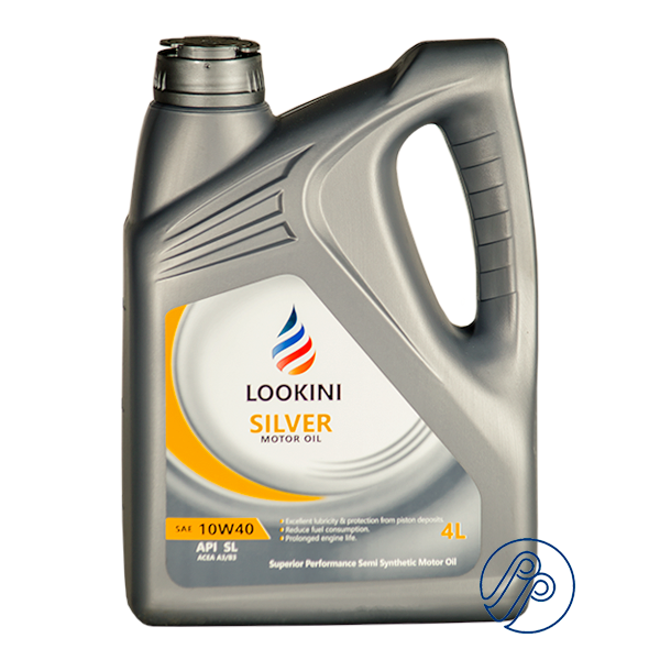 قیمت و خرید روغن موتور سیلور LOOKINI API SL/CF SAE 10W40 حجم 4 لیتر