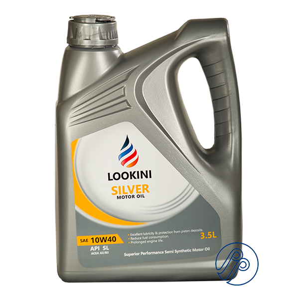 قیمت و خرید روغن موتور سیلور LOOKINI API SL/CF SAE 10W40 حجم 3.5 لیتر