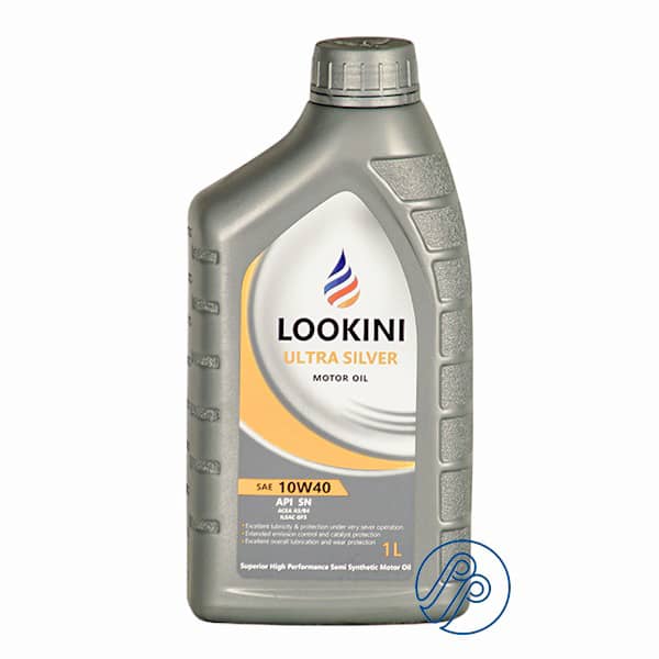 قیمت و خرید روغن موتور الترا سیلور LOOKINI API SN 10W40 حجم 1 لیتر