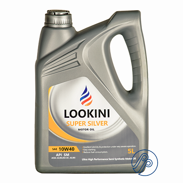 قیمت و خرید روغن موتور سوپر سیلور LOOKINI API SM SAE 10W40 حجم 5 لیتر