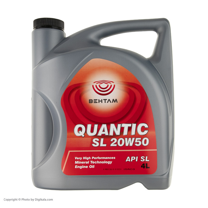 قیمت و خرید روغن موتور خودرو بهتام روانکار مدل 20W50 Quantic حجم 4 لیتر