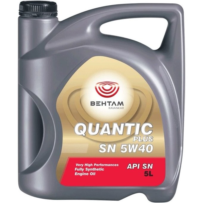 قیمت و خرید روغن موتور بهتام SN 5W40 Quantic plus حجم 5 لیتر